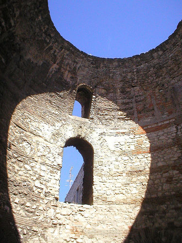 Diocletianus palota, loet, fotó: flickr.com