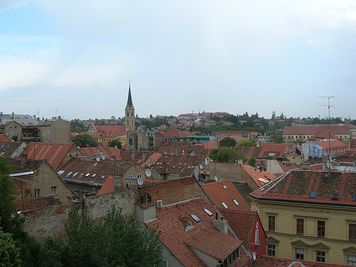 Gornji Grad (Felsőváros) látképe, fotó: Damien Smith, flickr.com